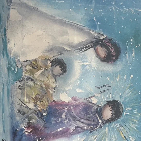 The Nativity by Ettore Ted Degrazia Art Print Poster 15x12 Inches Wall Decor - Picture 4 of 8